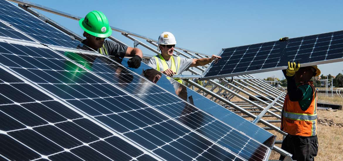 Solar system installation